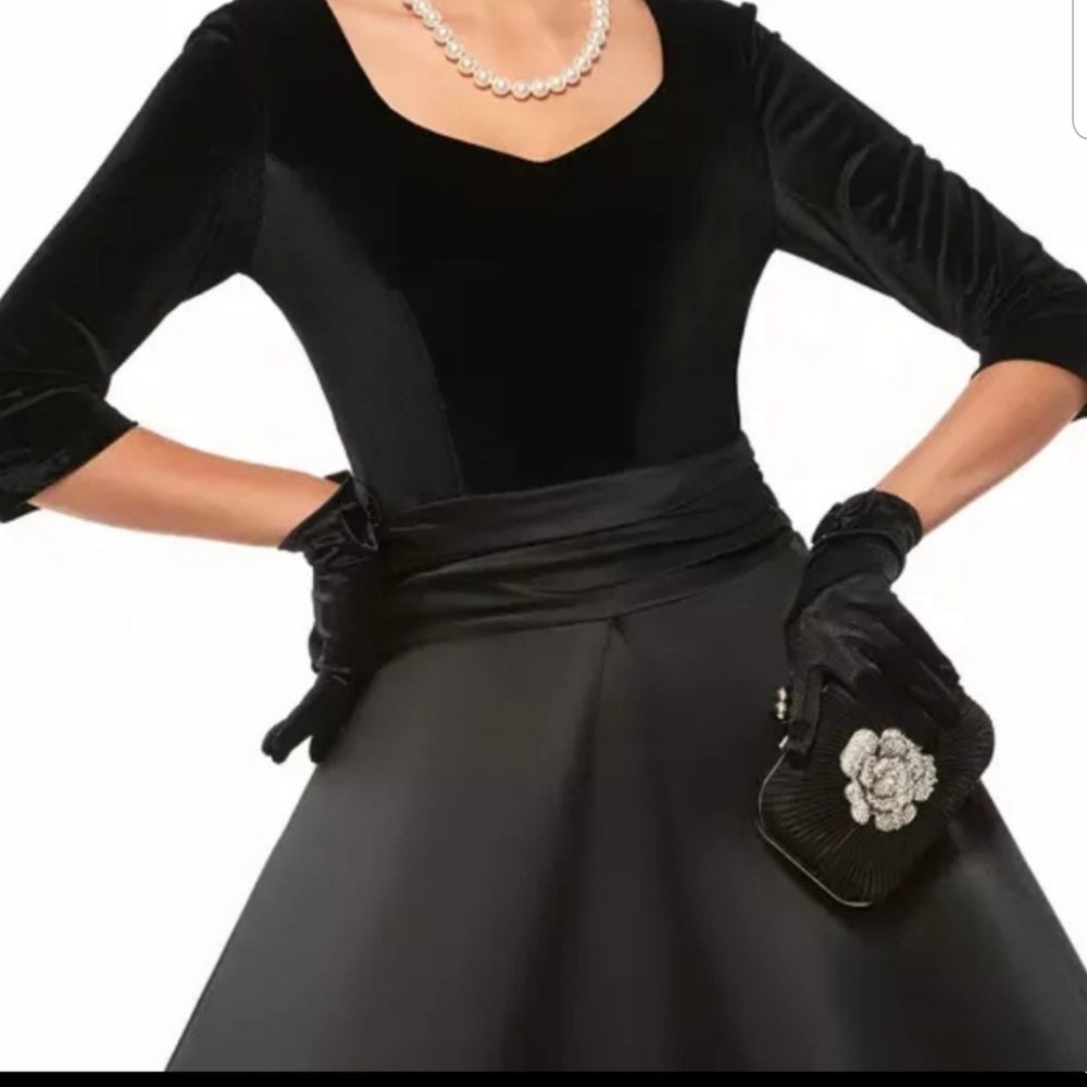 🆕️👗* FINAL* LOVELY Vintage Tea Dress - Picture 2 of 8